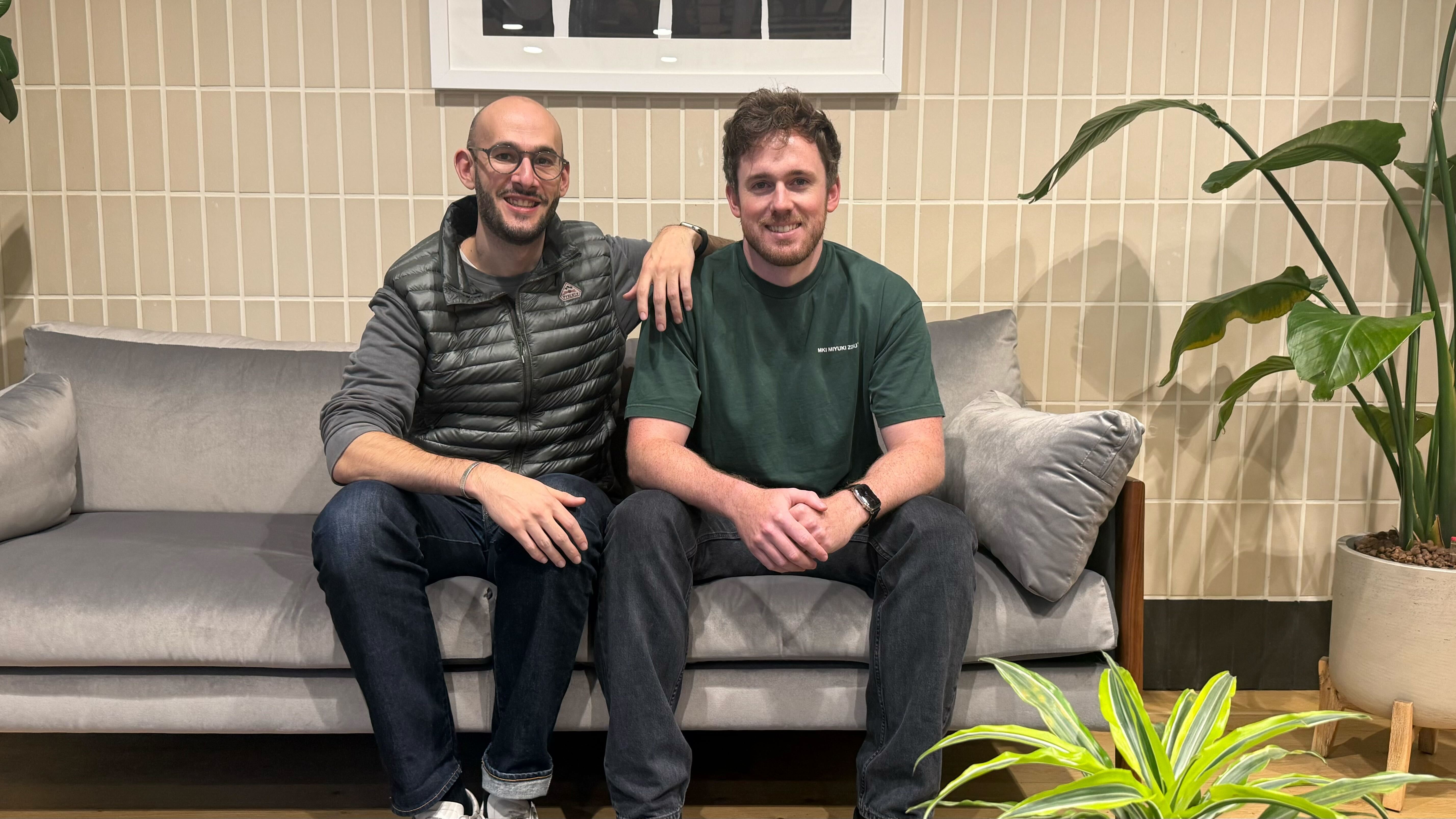 Oliver Beach and Will Hackett, co-founders of Flowstate